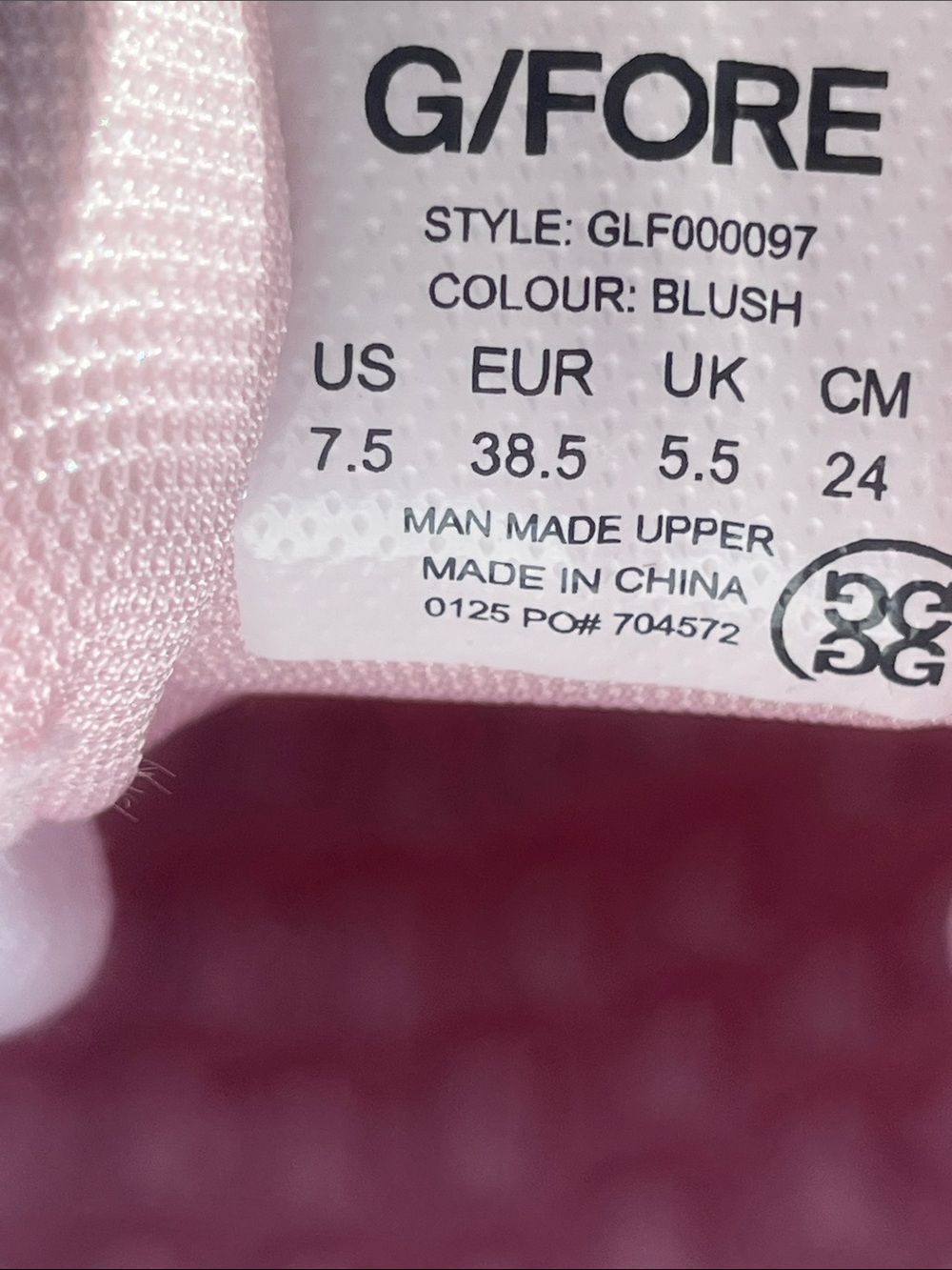 NWT G/FORE 6/18 Golf Spikeless Shoes! - Picture 10 of 10